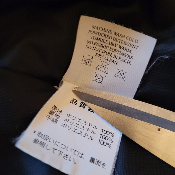 Women's Y2k Marmot Insulated Full Zip jacket Size Large black Grey - Picture 11 of 13